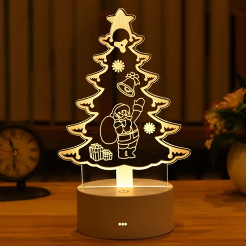3D Lamp LED Night Anime Neon Lamp Christmas Decorations For