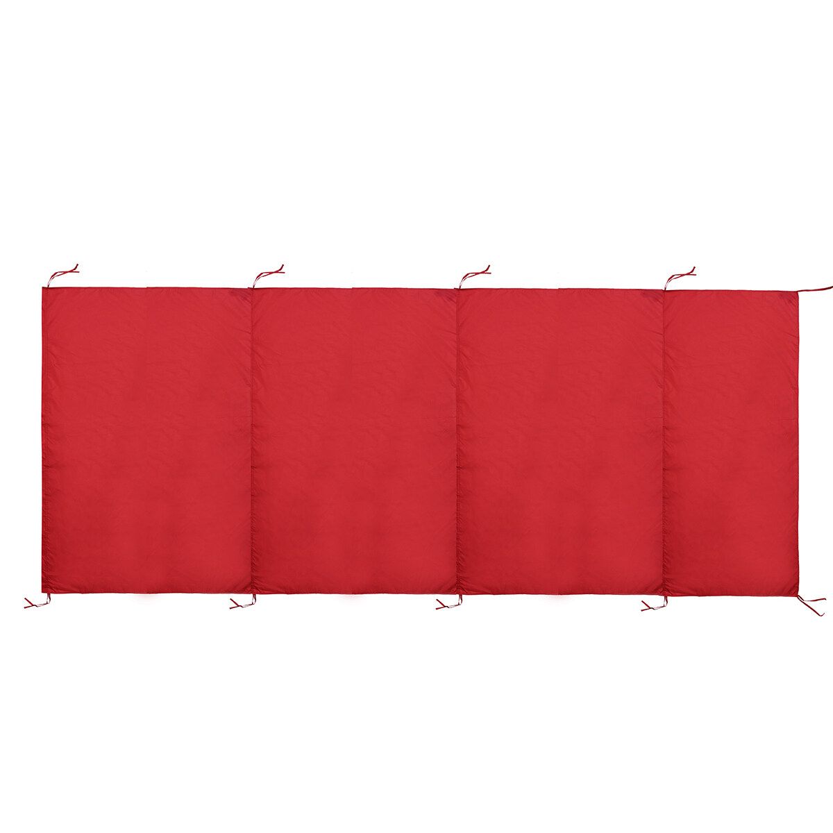 17x6.6FT Anti-UV Sun Shade Pergola Canopy Outdoor Camping Cover Gardening Patio Shelter Red
