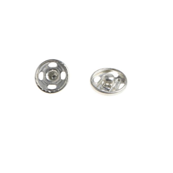 50 Pair Sew-on Metal Snap Fastener Button Press Button DIY Sewing