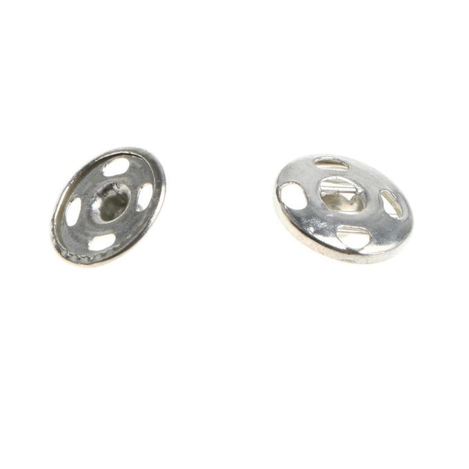 50 Pair Sew-on Metal Snap Fastener Button Press Button DIY Sewing