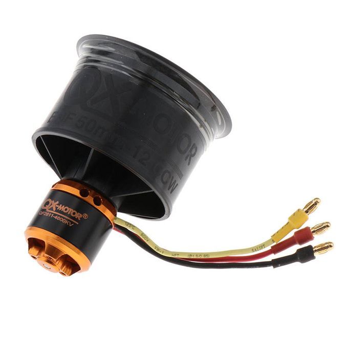 50mm Duct Fan 12  Brushless Motor QF2611 For RC Model EDF CCW