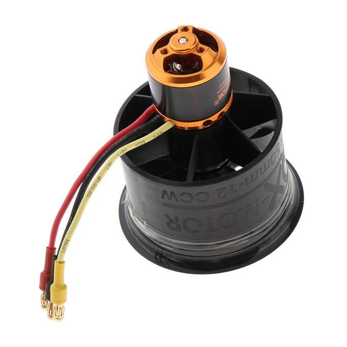 50mm Duct Fan 12  Brushless Motor QF2611 For RC Model EDF CCW