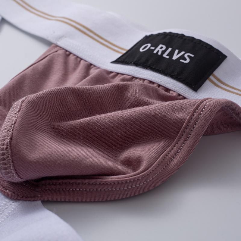 Men's Underwear Jockstrap Soft Cotton Briefs G-Strings Thong Panties Briefs
