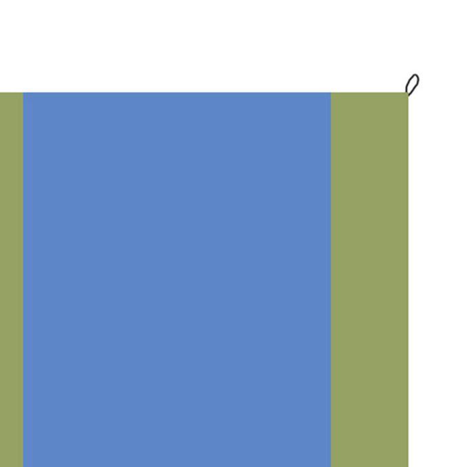 Sun Shade Sail UV Resistant Sunshade Net Canopy For Garden Green Blue