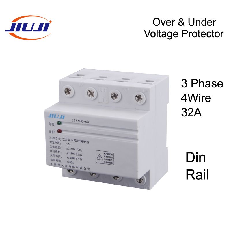 Four 32A Wire Automatic Din 380V Phase Recovery Rail Three