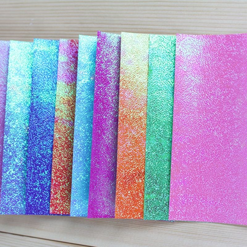 150 PCS Square Single-sided Flash Folding Paper Children's Handmade DIY Scrapbooking Craft Decoration, Size:10,,10 Cm ,,50 Sheets,,