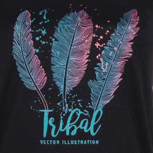 Tribal Print Shirt Dress
