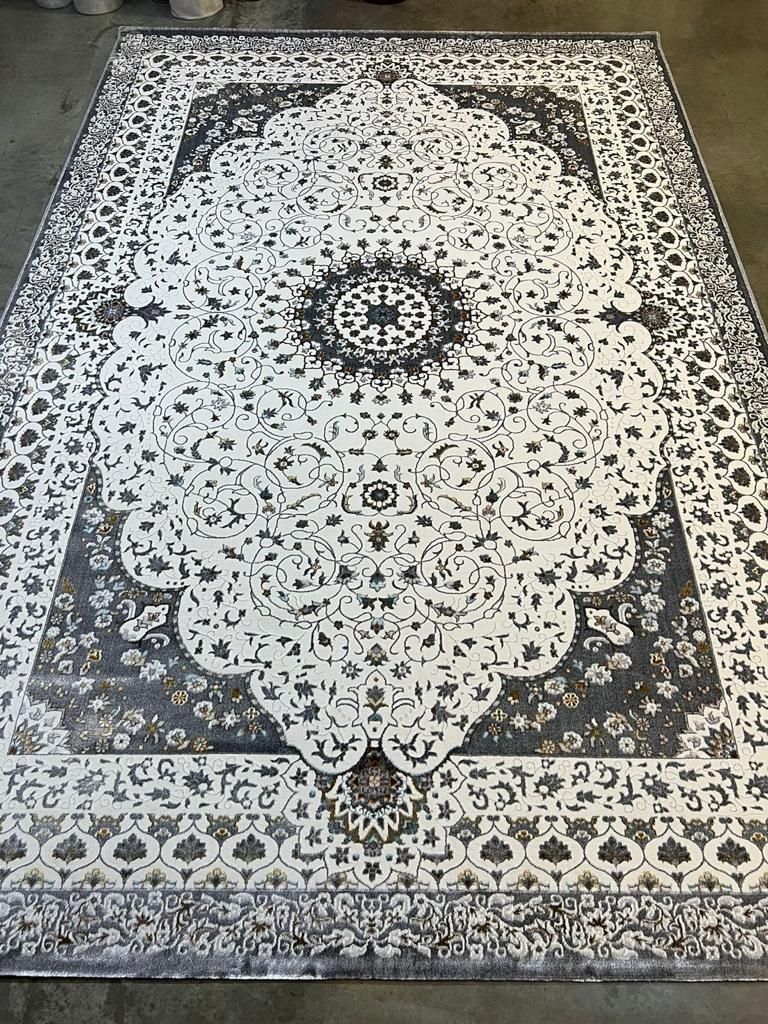 Turkey Millat Centre Rug -Ash