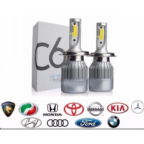 C6 LED Car Headlight Bulb 9005 Fog Lamp Light Bulb Full Light