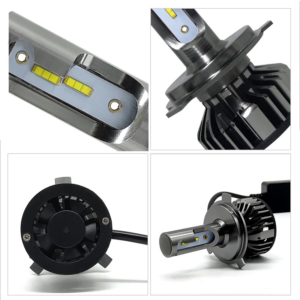2pcs Car Headlight 110W H4 LED H7 Canbus H1 H3 H8 H11 9005 9006 8000K Car Auto Headlamp Led Lights