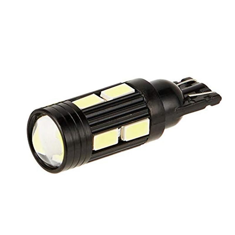 2Pcs T10 COB Projector LED Car Width Light Reading License