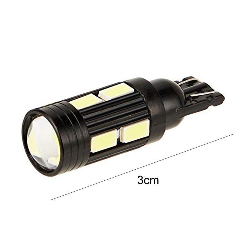 2Pcs T10 COB Projector LED Car Width Light Reading License