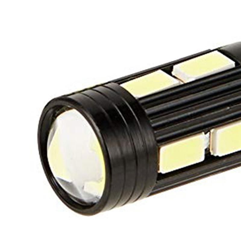2Pcs T10 COB Projector LED Car Width Light Reading License
