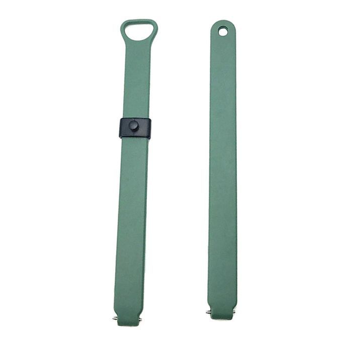 2Pack Replacement Soft TPE Wristband Strap Belt For Misfit Ray Black