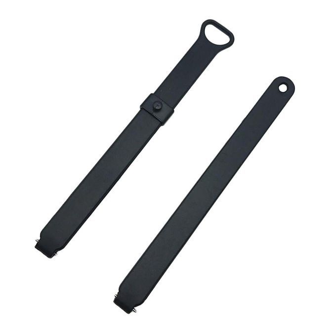 2Pack Replacement Soft TPE Wristband Strap Belt For Misfit Ray Black