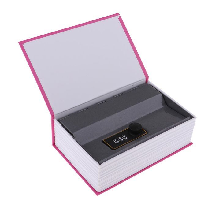 Home Safe Lock Key Book Piggy Bank Hide Money Jewelry Password-dancer