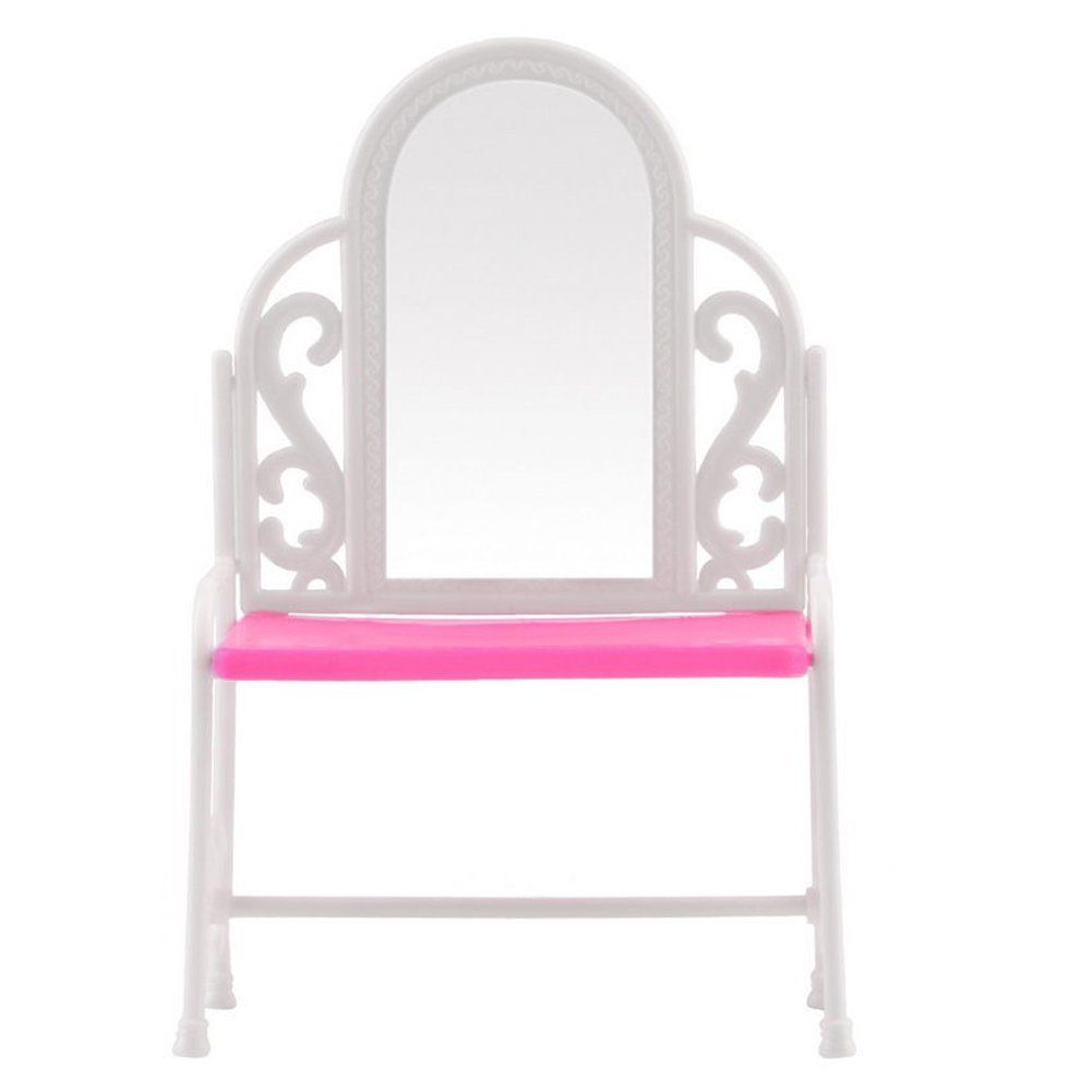 Dressing Table & Chair Accessories Set For Barbies