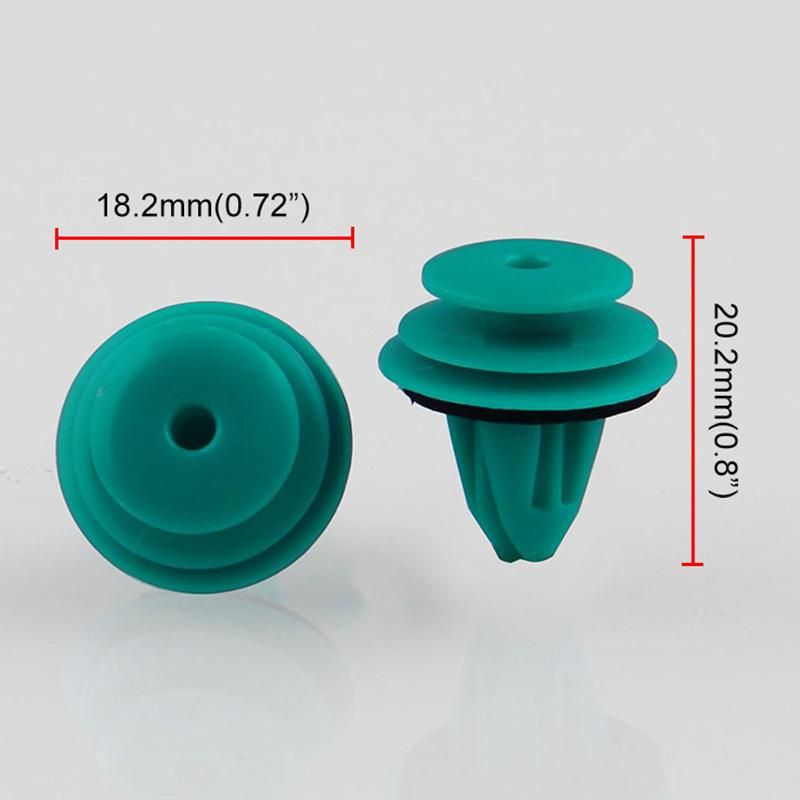 25 Pcs Trim Panel Nylon Retainer Clips For Toyota