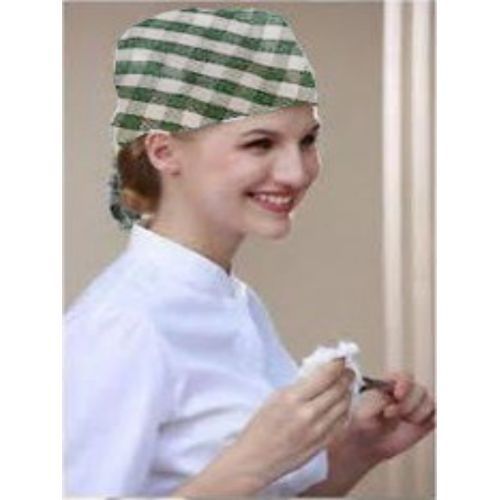 Multicolour Chef Head Hair Tie / Head Gear For Cooking Apron