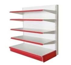 Supermarket Metal Shelves--Single Sided