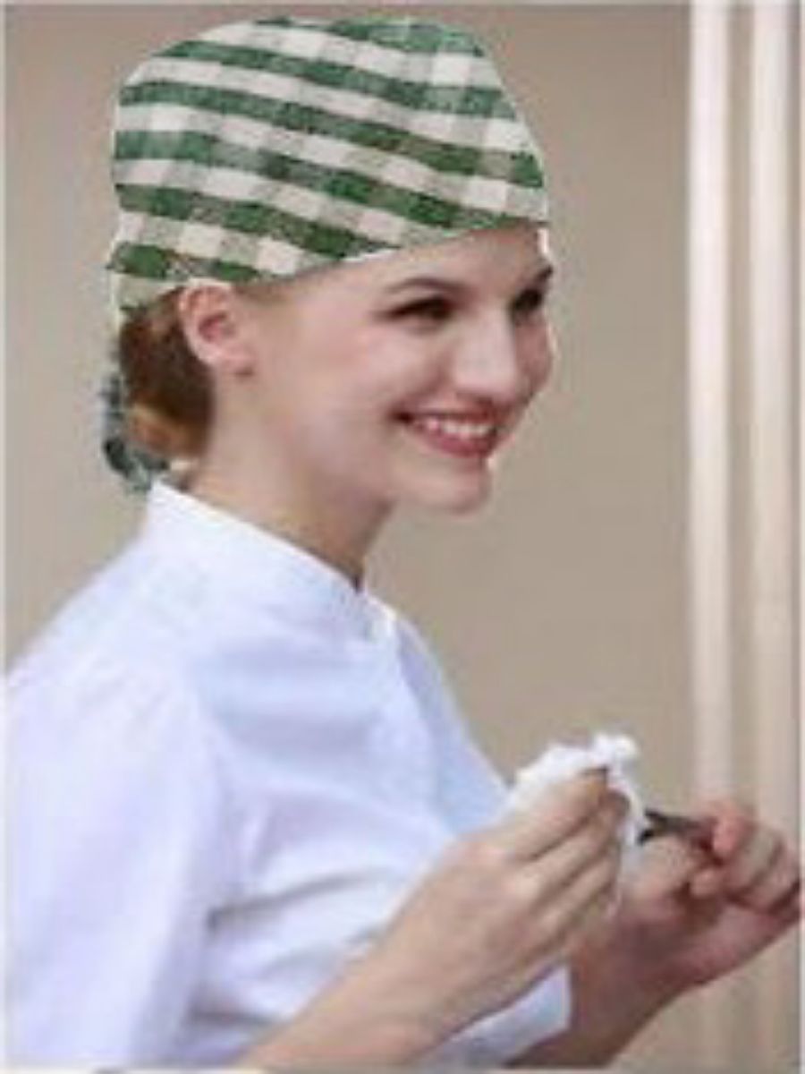 olour Chef Head Hair  Tie / Head Gear  For Cooking