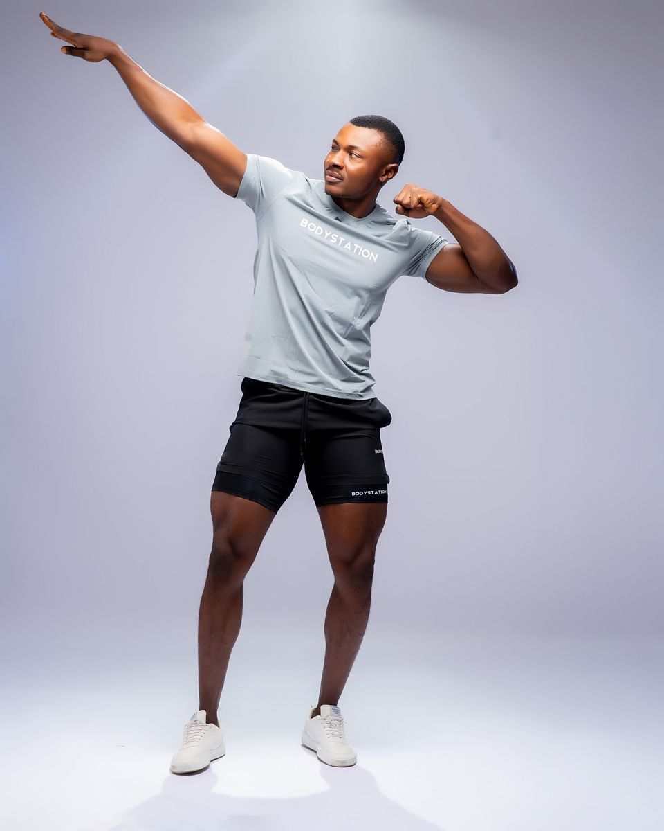 Men's Training T-Shirt - Grey