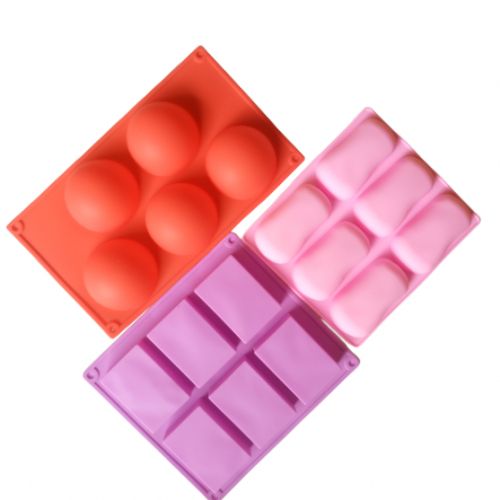 Silicone Soap Mold. Baking Mold Cake Mold - 3 Pieces