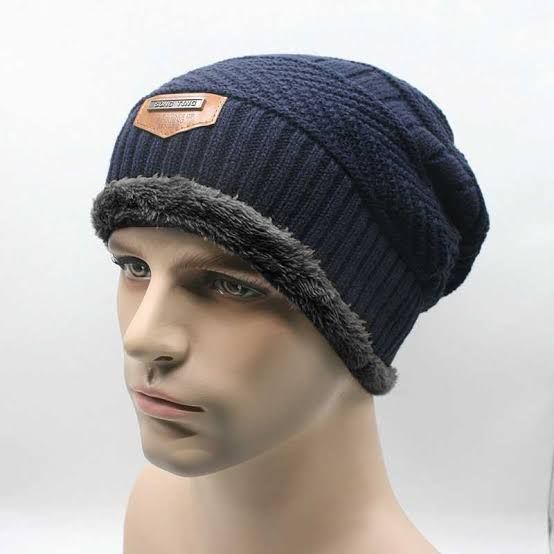 Men's Hat Fashion Knitted Beanie Headwarmer Hats