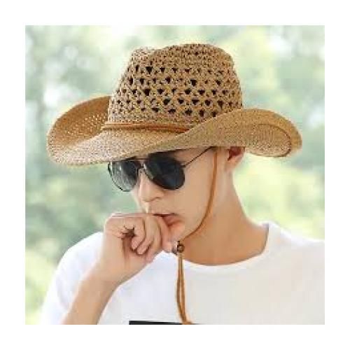 Men's Outdoor Cowboy Straw Hat