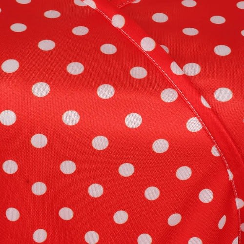 Front Wrap Dress - Red
