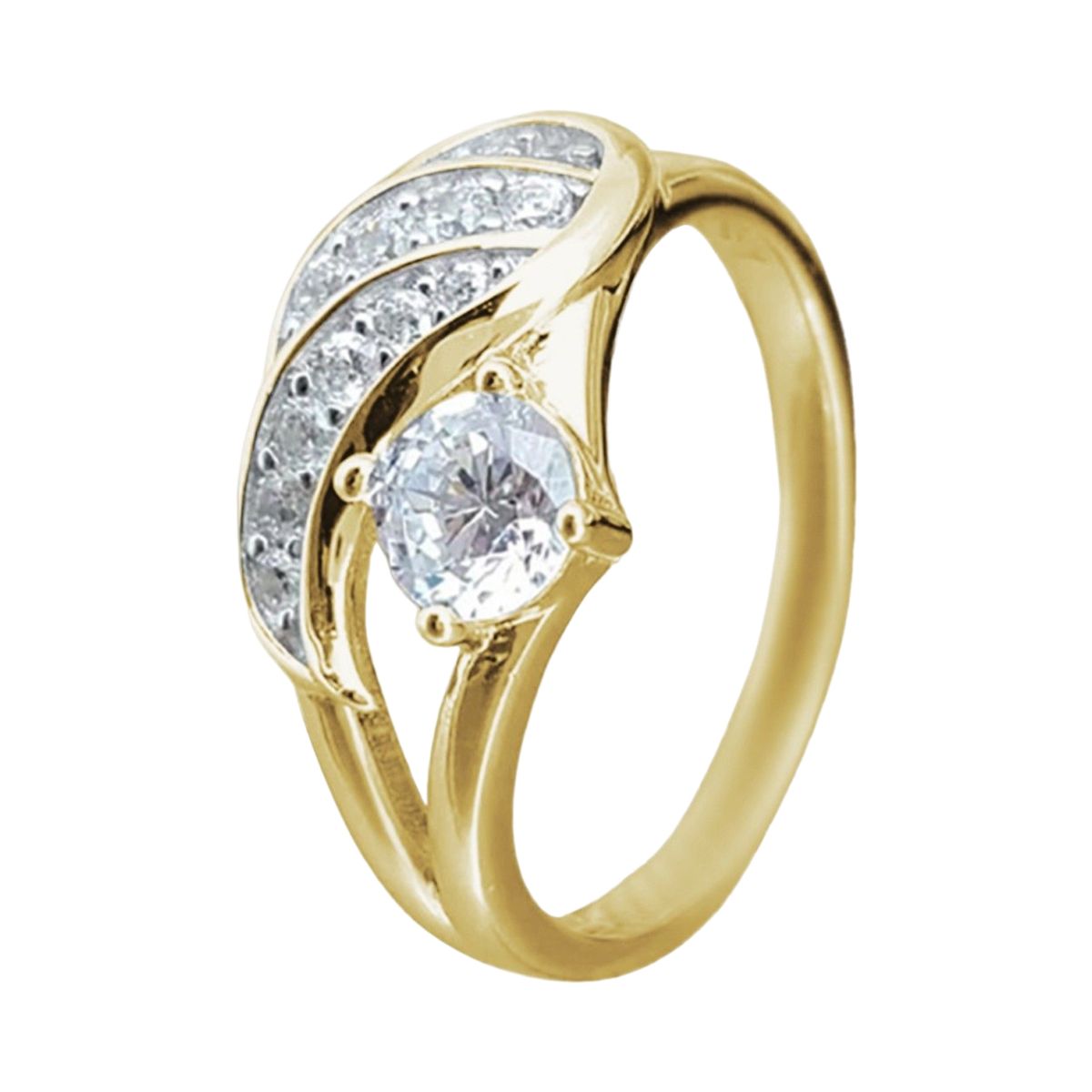 Women Circlet   Rust-Proof Women Ring Golden