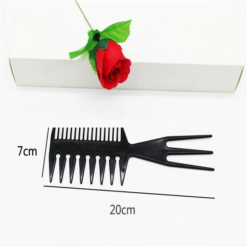 2PCS Cute Chocolate Cookie Shape Cosmetic Makeup Mirror + Comb Lady Girl With Double-Sided Wide Tooth Styling Comb