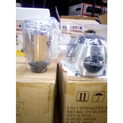 2 In 1 Blender With 1.5 Liters Glass Jar PV-BL509G