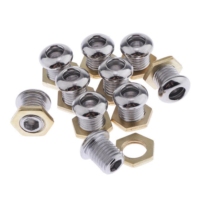 20 Pcs Chrome 1/2