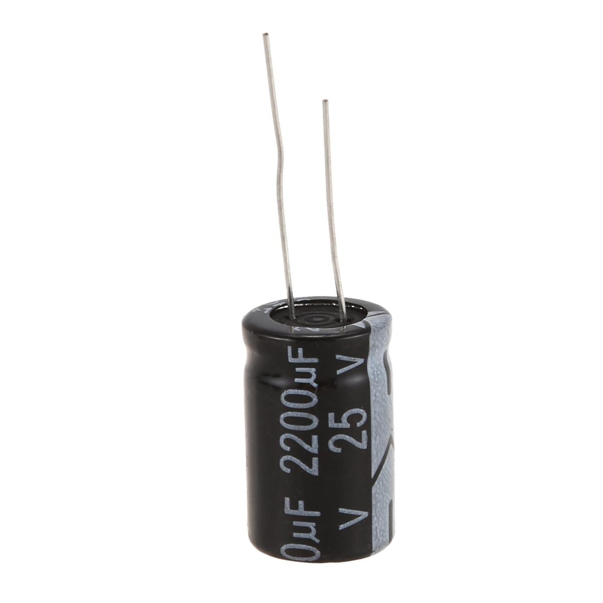 10 Pcs black 2200uF 25V Aluminum Electrolytic Capacitors 13*13*21cm