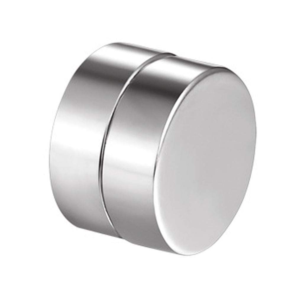 1PCS Of  Magnetic Earrings Premium Quality Non Pierce Stainless Steel Silver