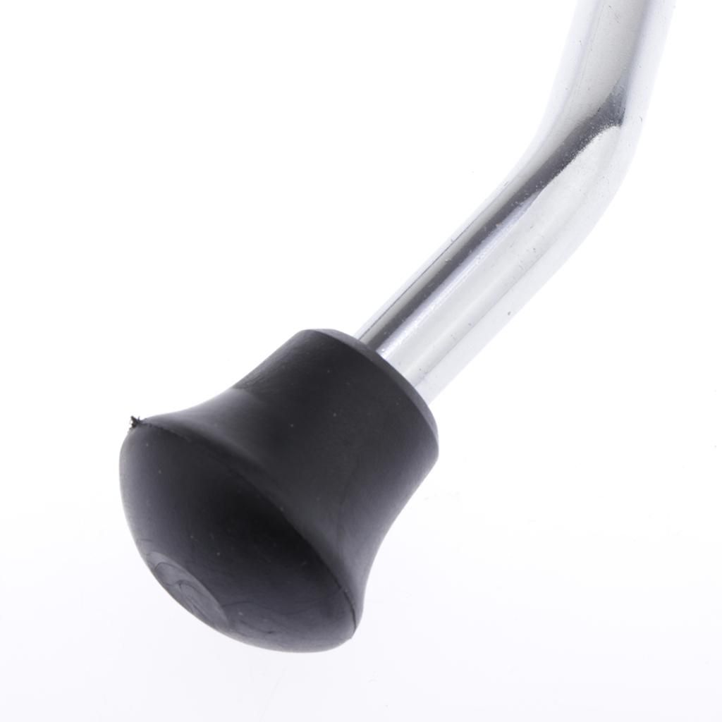 Tom Battery Floor Feet - Standard 12mm Chrome, 20 "Length