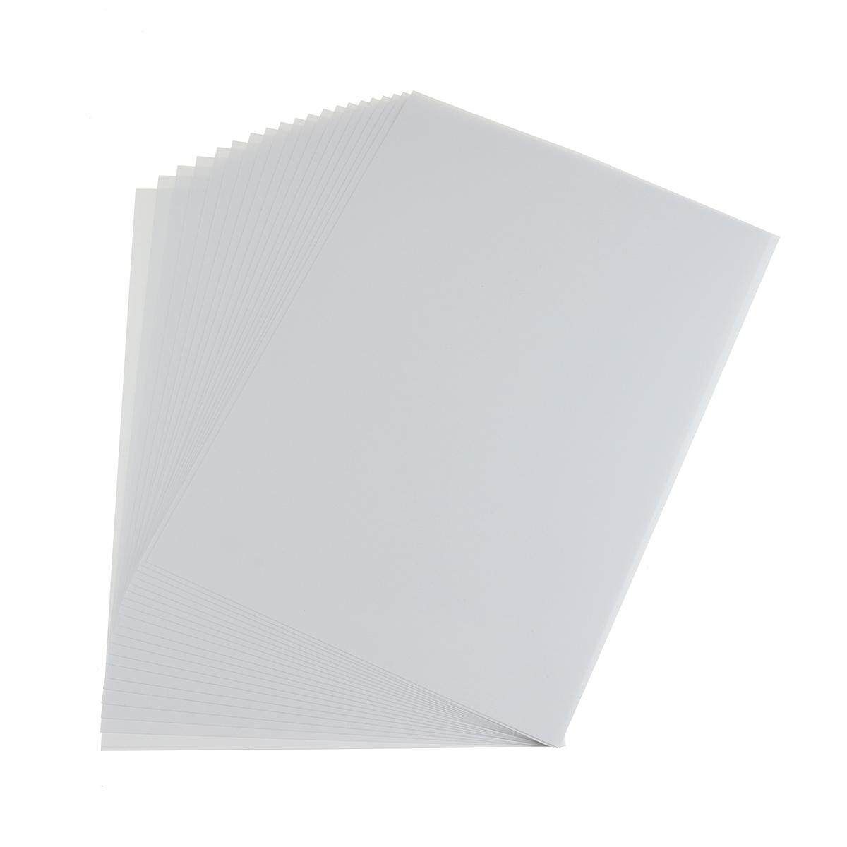 20PCS A4 Inkjet Photo Print Paper Light Water Transfer Paper Cup Decal Craft
