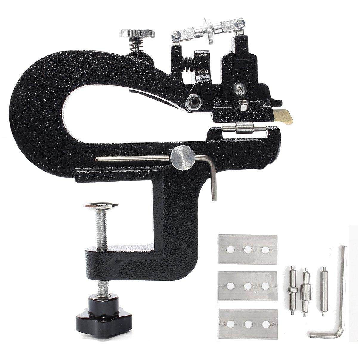 DIY Leather Craft Edge Skiving Machine Leather Splitter Skiver Paring Machine