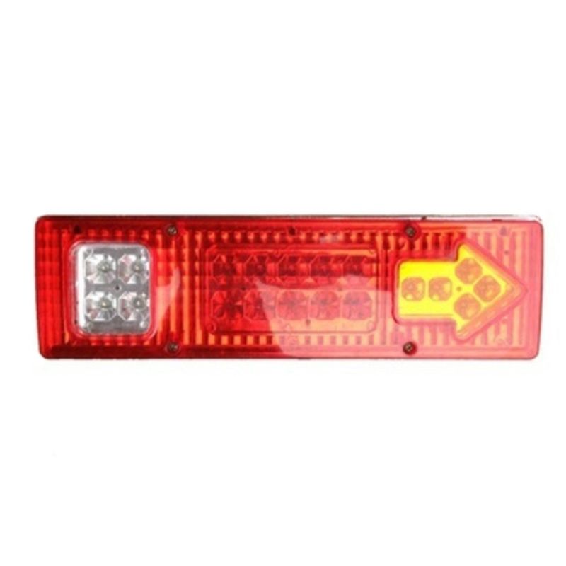 LED Truck Taillight Vehicle Three-Wheeled-White Cover