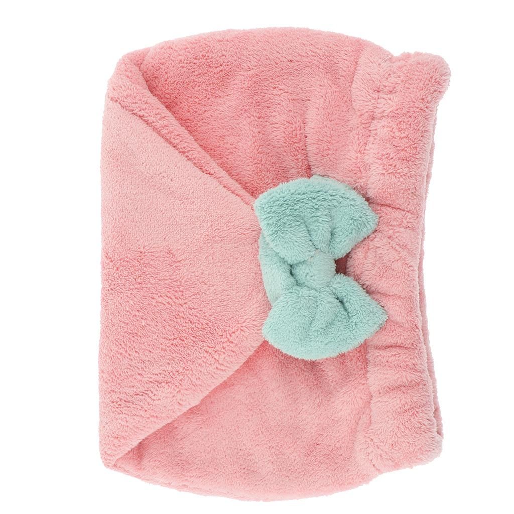 Shower Hair Drying Wrap Towel Quick Dry Hair Towel   Turban For Long