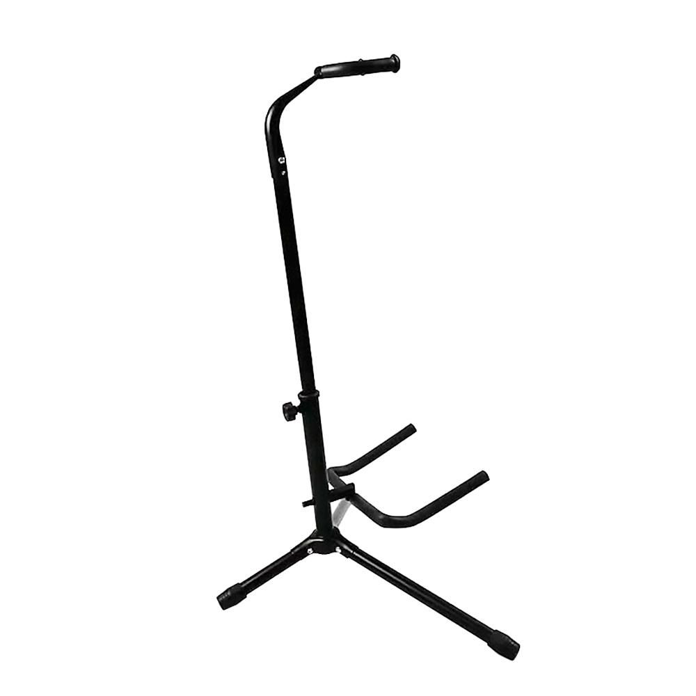Folding Guitar Floor Stand String Instrument Tripod Holder Metal Material for Acoustic Electric Guitar Bass