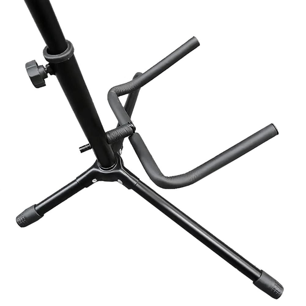 Folding Guitar Floor Stand String Instrument Tripod Holder Metal Material for Acoustic Electric Guitar Bass
