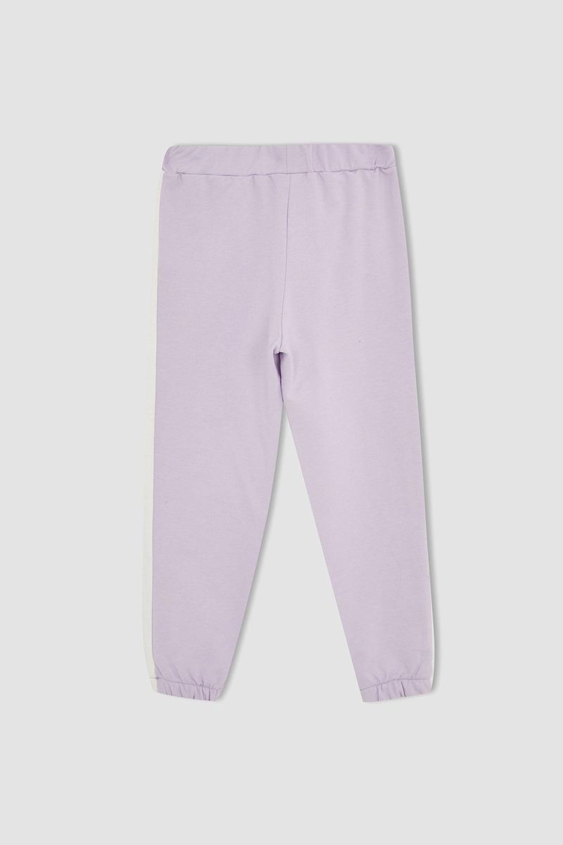 Girl - Jogger - Standart Fit Knitted Bottom Trousers - Purple