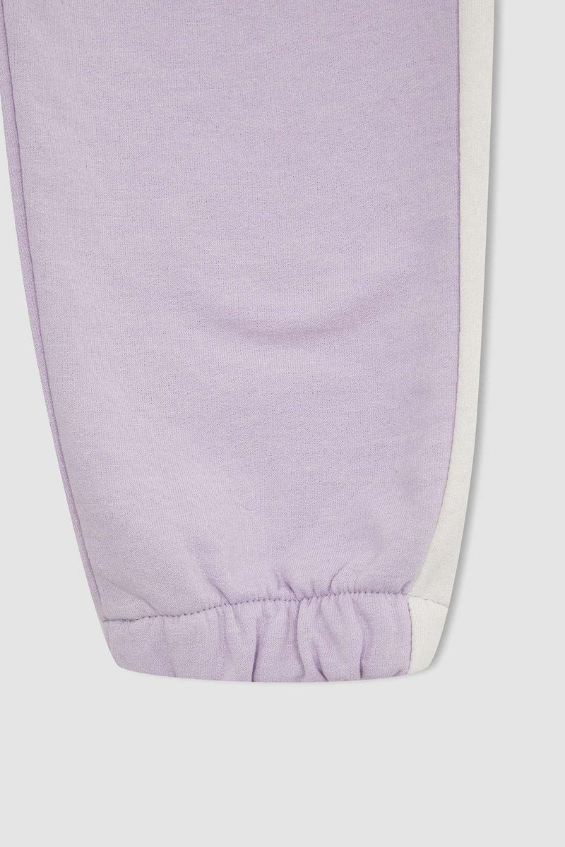 Girl - Jogger - Standart Fit Knitted Bottom Trousers - Purple