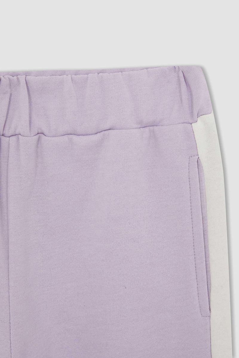 Girl - Jogger - Standart Fit Knitted Bottom Trousers - Purple