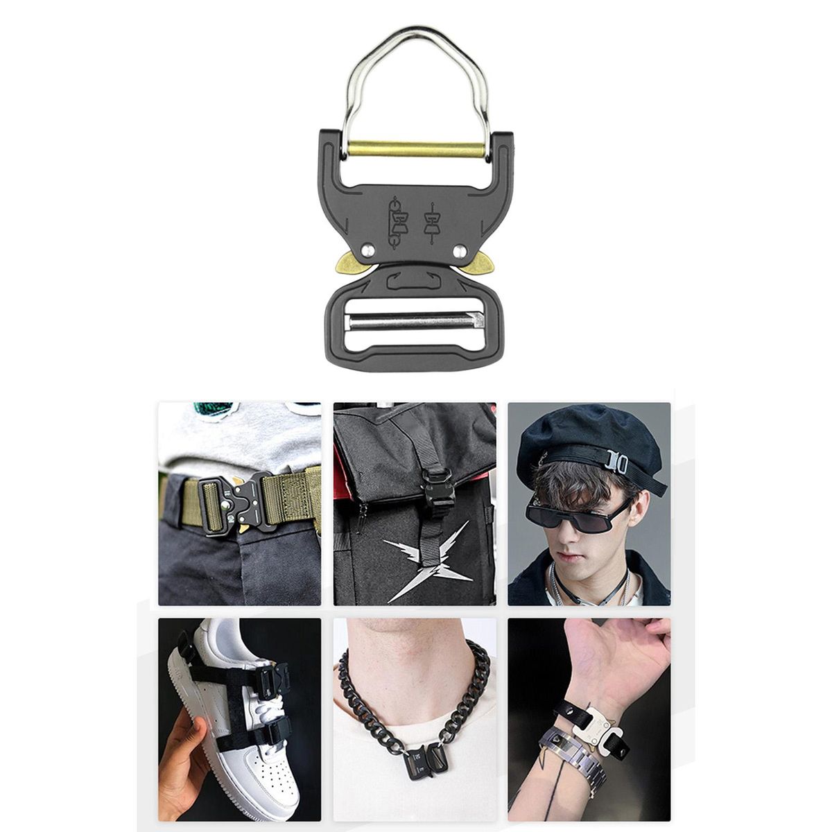 Quick Release Buckle 39mm Belt Buckle For Luggage Strap