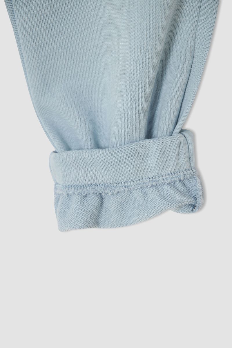 Girl - Regular Fit Knitted Bottom Trousers - Blue