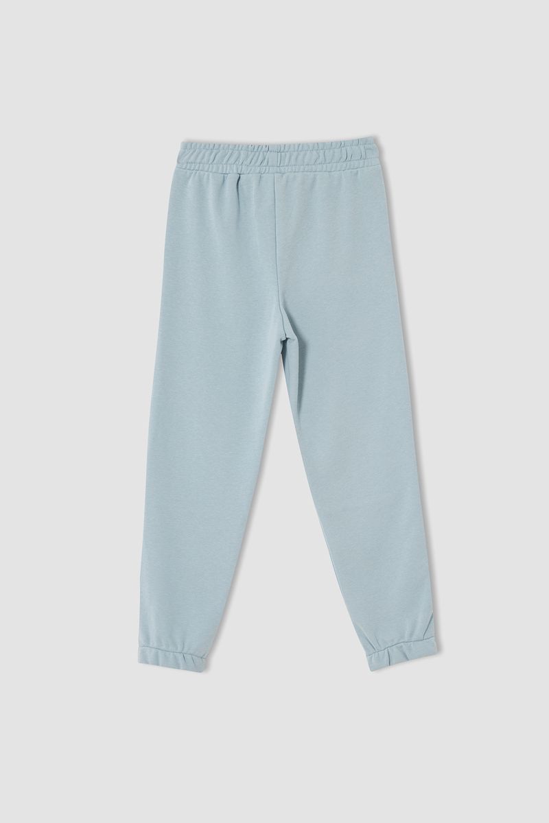 Girl - Regular Fit Knitted Bottom Trousers - Blue