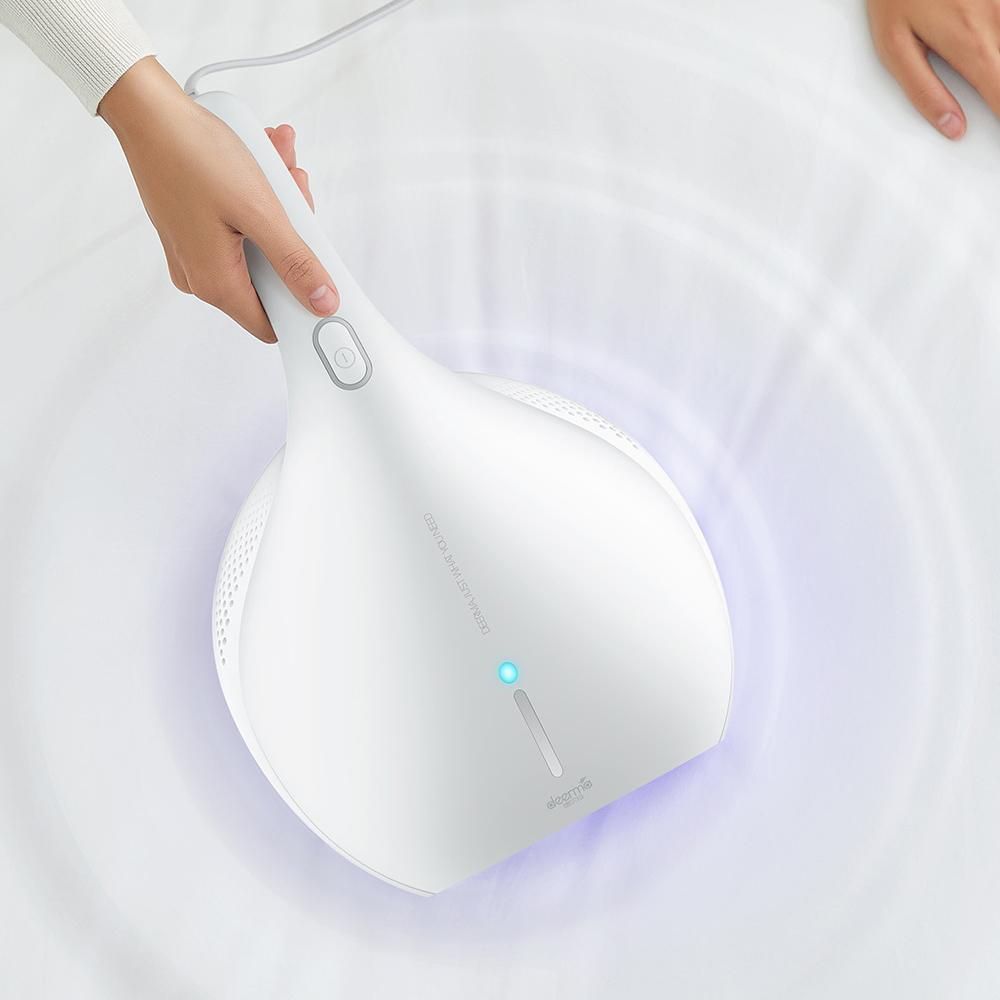 Global Version  Deerma Vacuum Cleaner CM800 Mite Dust Remover Electric Handheld Anti-Dust HEPA UV Mites Kill Controller 13000Pa Cleaning Machine for Bed Pillow Sofa CM810/ CM800 220V